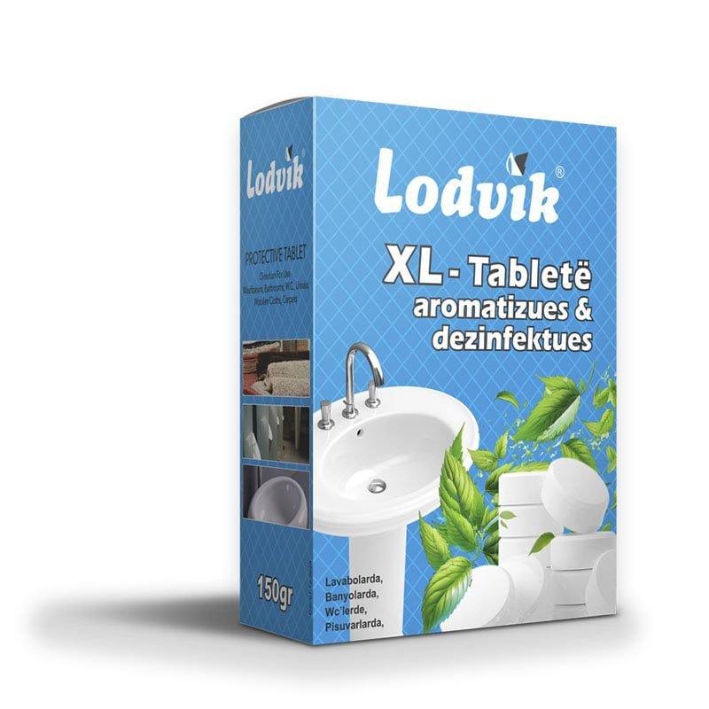 Tableta aromatizuese & dezinfektuese – 150 g